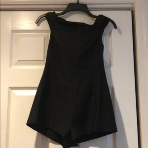 Black romper size M